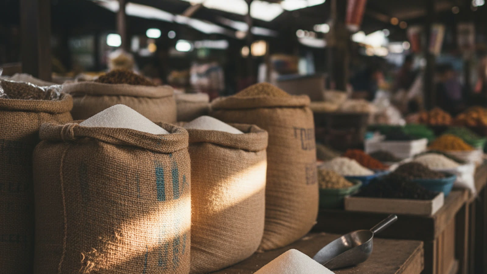 Harga Gula Pasir hari ini di Indonesia