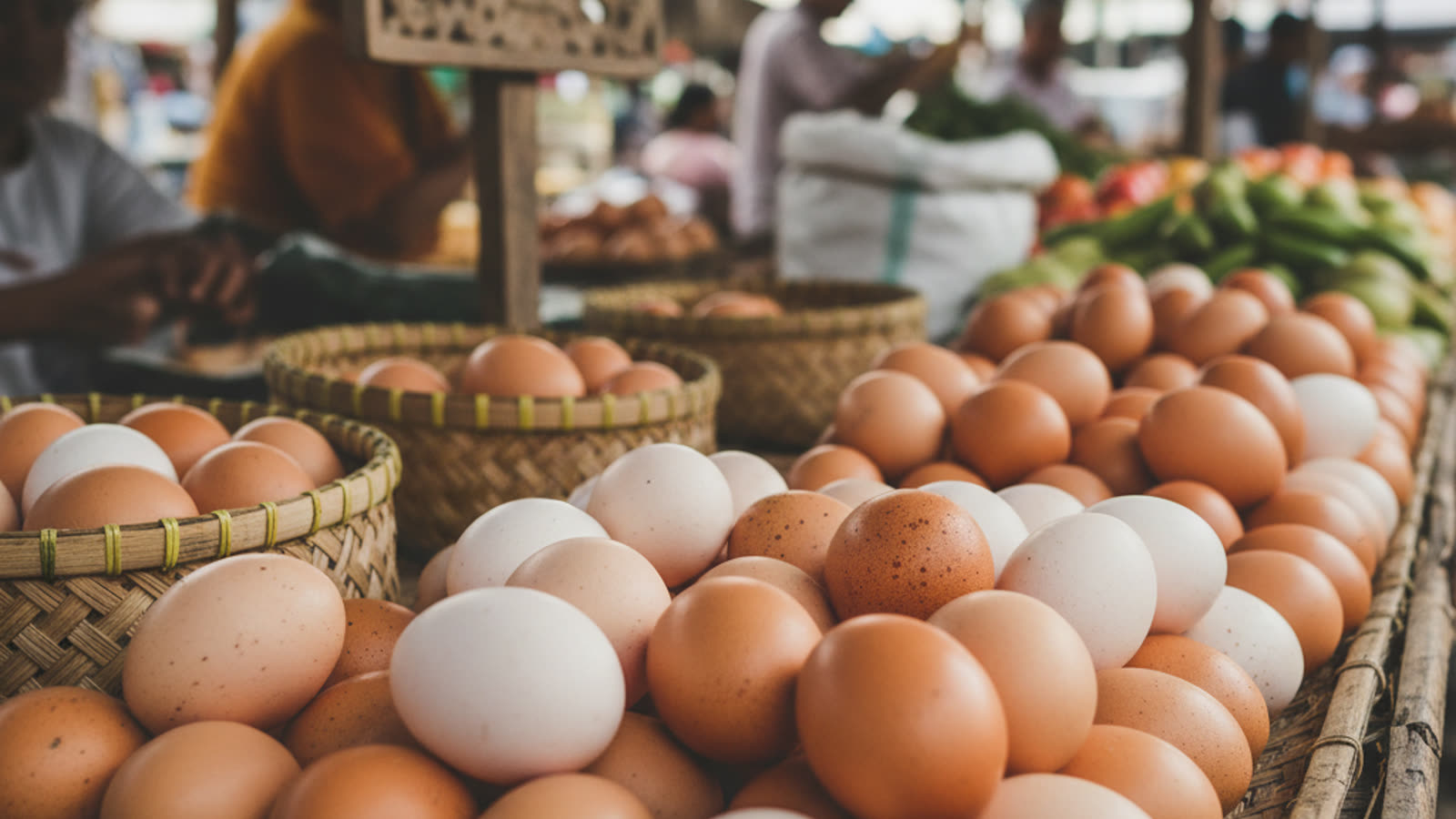 Harga Telur Ayam hari ini di Indonesia